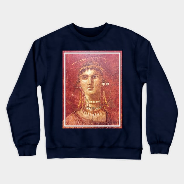 Red Venus Crewneck Sweatshirt by Mosaicblues